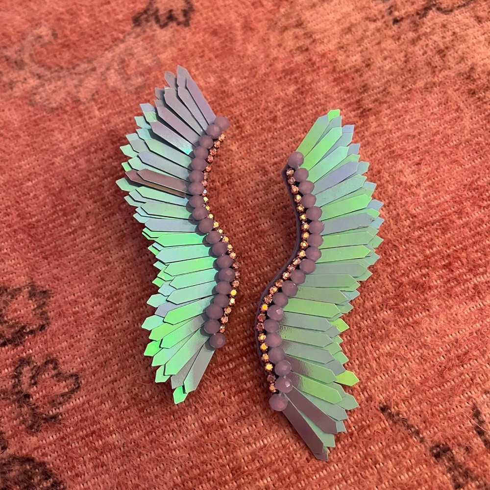 Wing earrings